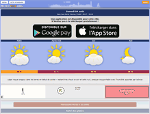 Tablet Screenshot of meteo-nice.org
